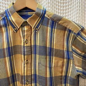 Pendleton Vintage Virgin Wool Flannel Button Down